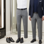 Wybór idealnej marynarki i koszuli do szarych spodni
