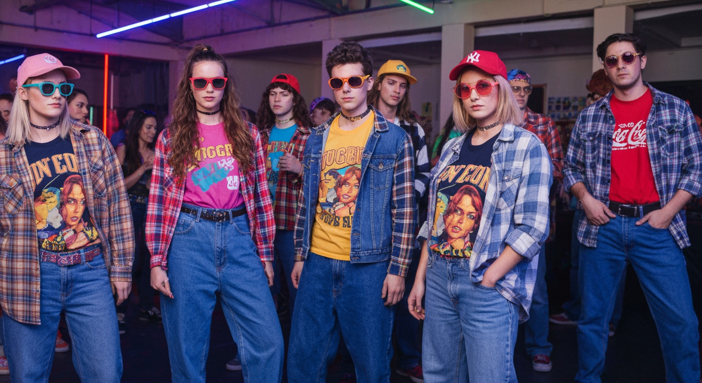 Moda lat 90 – jak do niej nawiązać?